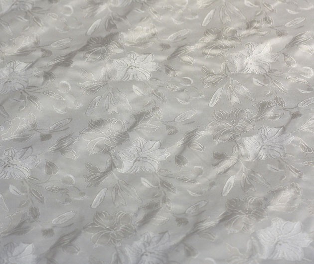 Jacquardsiden mönstrat. Göteborg.